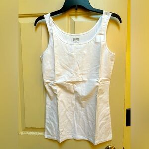 Duluth Trading Co White Tank Top